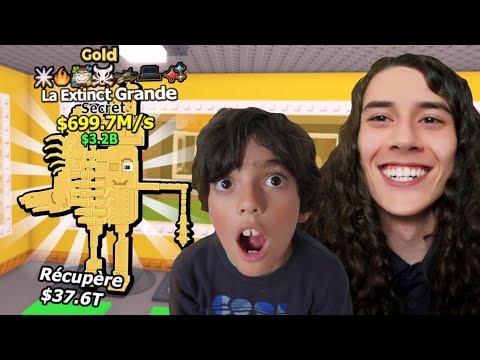 J'ai eu LA EXTINCT GRANDE sur Steal a Brainrot !! ☠️(+Pack Opening Lucky blocks )