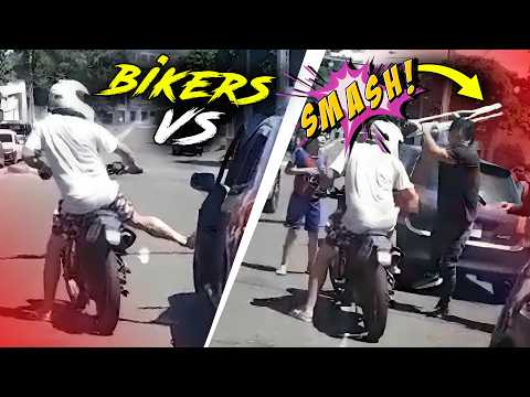 Stupid, Angry People Vs Dirt Bikers 2024 - Angry Man Chases Motorcycle!