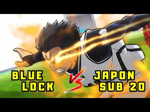 BLUE LOCK VS JAPON SUB-20 | PARTIDO COMPLETO | MANGA NARRADO