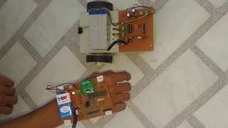 Wireless Hand Gesture Controlled Robot - Fantastic robot - engineering project