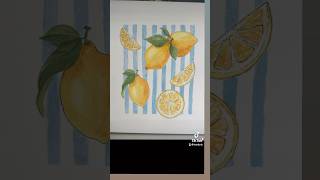 Lemons give you lemonade 🍋#Watercolor #painting #speedpaint #art #artist #artistsoninstagram #lemon
