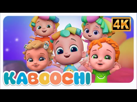 Kaboochi Cinq Petits Bébés 🍼🎵 | Chanson Pour Enfants en Français