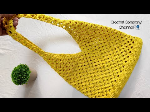 شنطه كروشيه  _ Crochet bag