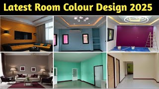 Latest Room Colour Design 2025 || Interior Colour Combination || Wall Painting Design Ideas 