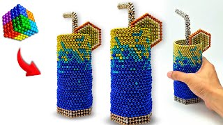 Magnetic Ball ASMR Challenge! 🍹🧲 Magnetic Balls beverage | My Magnet #asmr