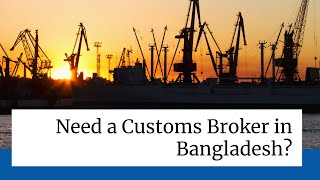 B Doza & Company - Bangladesh Customs Clearance Agent #Bangladeshcnf #bdcnf #cnf #customsclearance