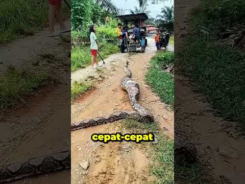 Ular Piton Telan Anak Kecil!