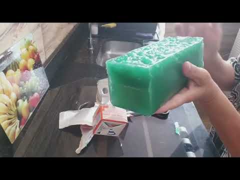 🔴 VOCÊ TEM ÁGUA E AÇÚCAR? VAMOS FAZER SABÃO SEM SODA NA CAIXA DE LEITE!! DURO E SUPER ESPUMANTE !