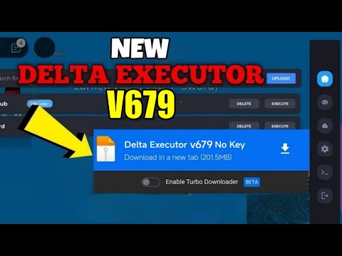 Delta Executor Mobile NEW UPDATE V679 No Key 🟣 Delta Atualizado | How to Download Delta Executor