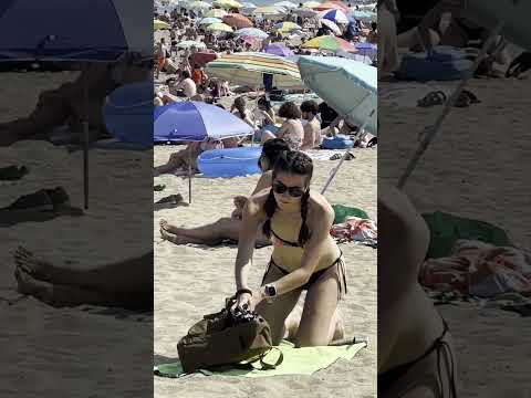 🇪🇸 Beautiful day at Barcelona beach