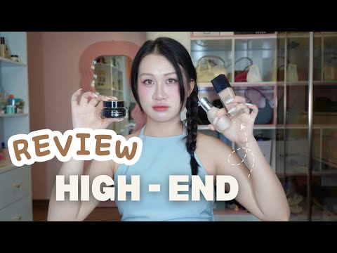 [REVIEW] kem nền HIGH-END cho da dầu: Haus Labs, Dior,.. chân ái hay không đáng tiền? | Ngân đây