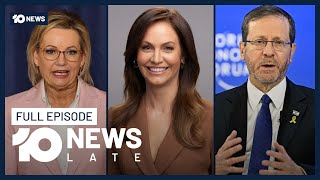Violent Protest Clashes, Isaac Herzog Visits, Jimmy Lai Jailed 20 Years | 10 News