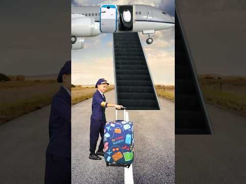 I finally caught the plane. My private plane is here to pick me up. #shorts #plane #dimakidstv