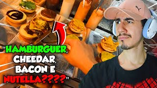 COMO É TRABALHAR SOZINHO EM UMA HAMBURGUERIA (REACT POV)