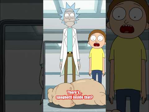 Itโs All About That Amazing Pasta ๐๐ #rickandmorty