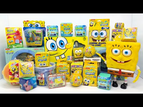 ASMR 50+ Minutes SPONGEBOB SquarePants Oddly Satisfying Unboxing Toy Surprises!! No Talking