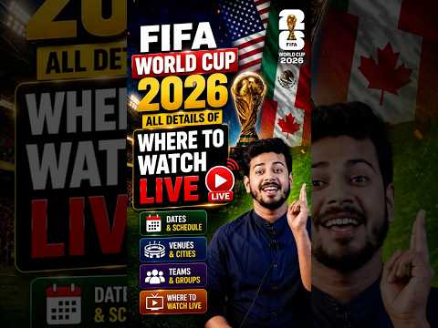 FIFA 2026 Live - How to watch Fifa World Cup 2026 in India