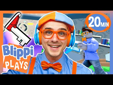 Let's Find All The Keys! | BEST OF BLIPPI PLAYS | Roblox Gaming Videos for Kids