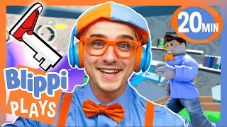 Let's Find All The Keys! | BEST OF BLIPPI PLAYS | Roblox Gaming Videos for Kids