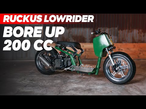 CUSTOM MATIC BORE UP 200 CC JADI RUCKUS LOWRIDER