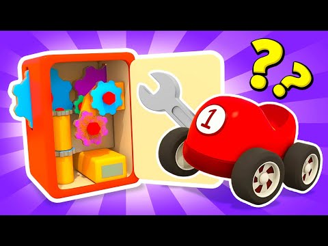 A new mission for the colorful racing cars for kids! Street vehicles. Helper cars cartoons for kids.