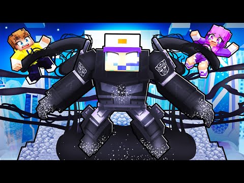 Becoming a DARK Transformer in Minecraft!