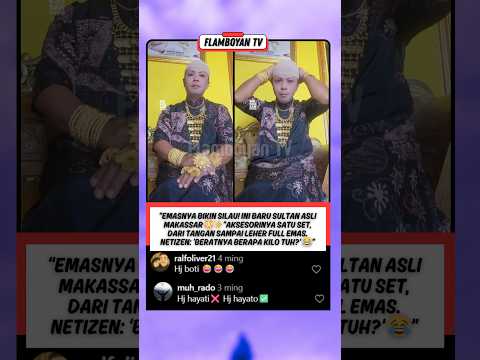 “Emasnya Bikin Silau! Ini Baru Sultan Asli Makassar 😳 #shorts #beritaviral