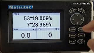 HP-528A AIS Class B Transponder & GPS Navigator von Matsutec unboxing and first test at www.aruta.de