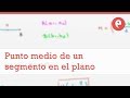 Finding the Midpoint of a Line Segment
