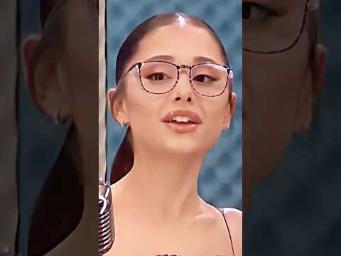 Ariana Grande sings “Slay It, Don’t Spray It” #interview #star #ArianaGrande #shorts #KellyClarkson