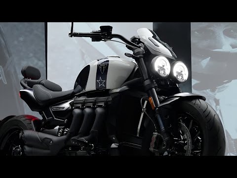 2025 Triumph Rocket 3 - Evel Knievel Edition - WALKAROUND