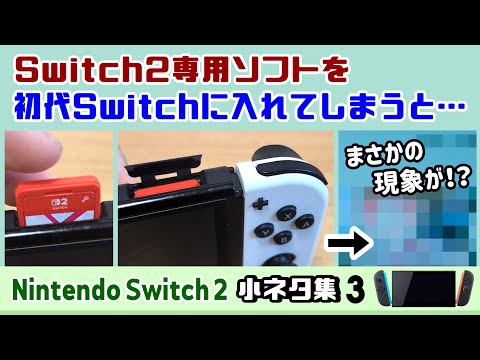 Switch2専用ソフトを初代Switchに入れると……まさかの現象が！？Nintendo Switch 2 本体に隠れた細かすぎる小ネタ集３【ニンテンドースイッチ2】@レウンGameTV