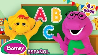 ABC y 123 con Barney y Amigos | Series Clasicas del 2000 | Colegio para Niños | Barney en Español