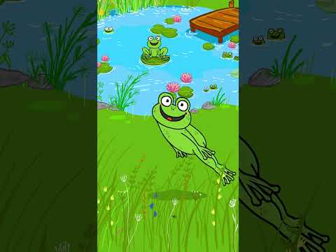 Der Frosch, der kann gut hüpfen #shorts #simonesommerland #kinderlieder