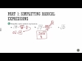 Simplifying Radical Expressions in Algebra 1