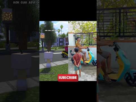 Original vs Animation - Ko Gak Ada Orang Ya #minecraft #comedy