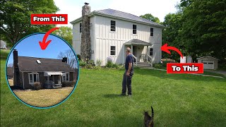My Amazing American Foursquare Home Transformation from a Small Cape Cod