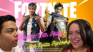 Fortnite live w/ Rolly Ranchers