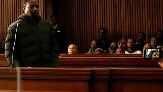 YouTube video thumbnail: S. Africa: Johannesburg Hearing Postponed for Man Accused of Murder