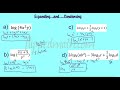 Logarithmic Functions and Properties
