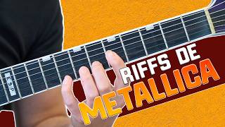 Mejora tu DOWNPICKING con 3 RIFFS DE METALLICA 🎸