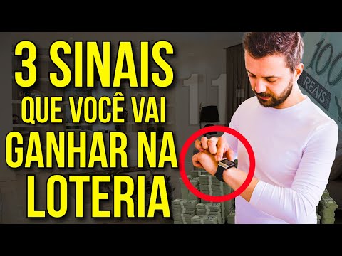 3 SINAIS QUE VOCÊ VAI GANHAR NA LOTERIA
