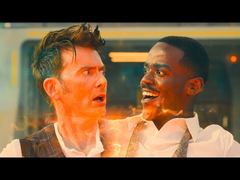 The Fourteenth Doctor Bi-generates! | David Tennant to Ncuti Gatwa | The Giggle | Doctor Who