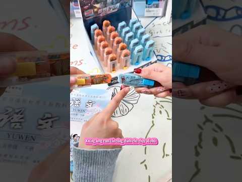 Tẩy khủng long tranh đấu #funny #stationery #study #cutethings