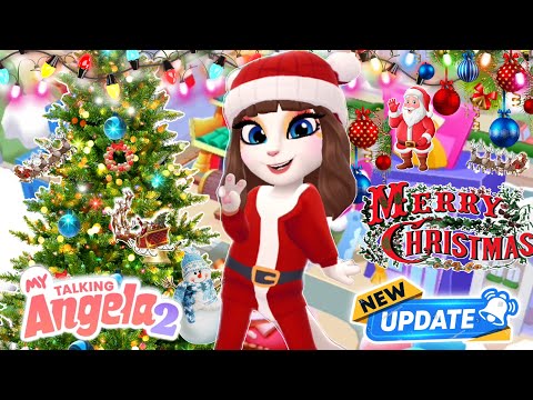 My Talking Angela 2 || Christmas Update 2024☃️ Santa Claus | Cosplay