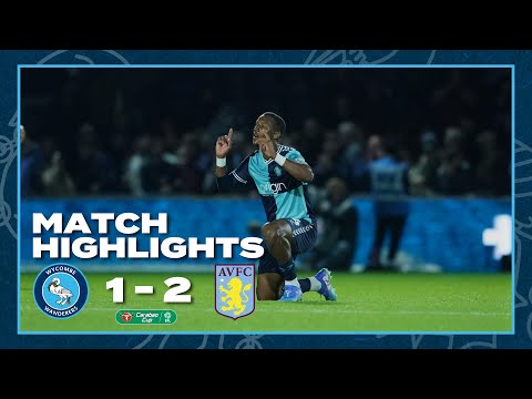 Temps forts du match Wycombe - Aston Villa