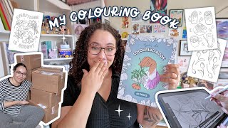 I made a COLOURING BOOK in 2 months! 📚🖍️