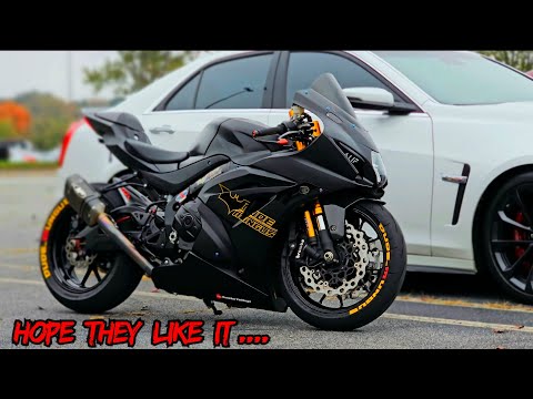 Showing My Family My Bike At Caffine Octane Car And Bike Show  | Suzuki GSX-R1000R