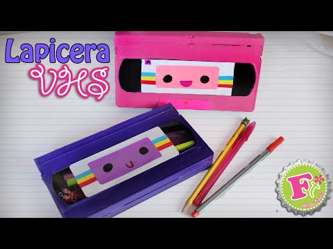 Haz tu propia Lapicera con cassette VHS || Floritere