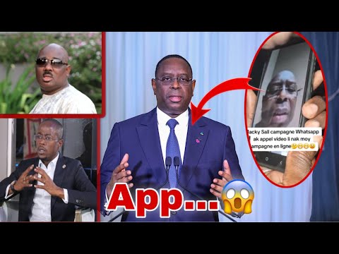 campagne election legislative macky sall appel whatsApp 😂🇸🇳